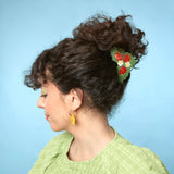 Strawberry hair clip