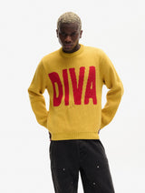 Such a Diva Sweater - Yellow