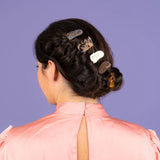 Suzette Cat mini hair clip