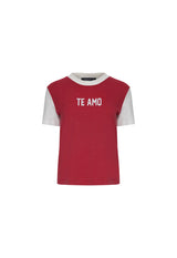 TE AMO TEE - CRIMSON