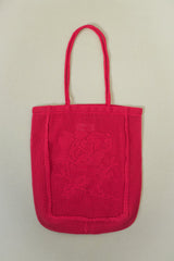THE ROSE CROCHET BAG - RUBY