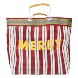 TALKING TABLES Recycled Plastic Merry Tote Bag
