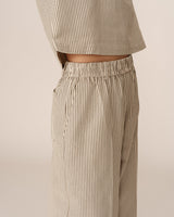 TROUSERS ECRU PATINE