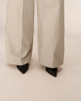 TROUSERS ECRU PATINE