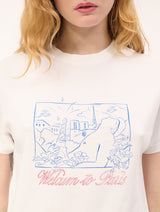 The Big Bienvenue T-shirts : White