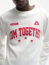 Together Again LS T-shirt - Off-White