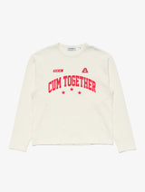 Together Again LS T-shirt - Off-White