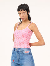 Trippy Bunnies LS T-shirt : Pink