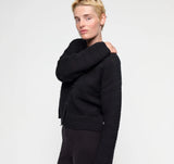 True Knit Chunky Cardigan - Black