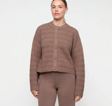 True Knit Chunky Cardigan - Shadow