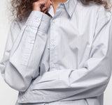 True Relaxed Poplin Shirt - Bubble Bath Stripes