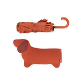 Umbrella Teckel Brown with Cover