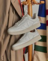 veja-sneakers-V-90 LEATHER EXTRA-WHITE