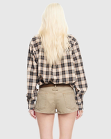 VACANZA SHIRT - COOL CHOCOLATE PLAID