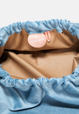 VELVET CLUTCH BAG GOOD VIBES