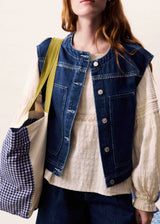 VICTORY VEST - BLUE JEAN