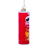 VONDELS Ornament glass opal red Pringles H11cm
