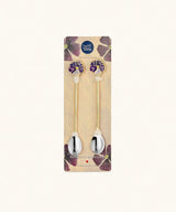 Valery Violet Teaspoon Set