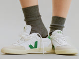 Veja Volley Canvas White Emeraude