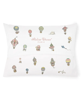 Velour Cushion Cover - Hot Air Balloon
