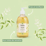Verbena-Olive, Marseille liquid soap, in a pump bottle
