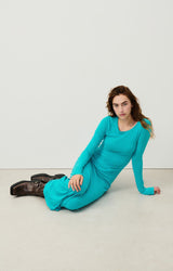 WOMEN'S DRESS GAMIPY - AQUA