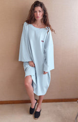 WOMEN'S DRESS PYMAZ - VINTAGE BABY BLUE