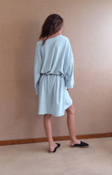 WOMEN'S DRESS PYMAZ - VINTAGE BABY BLUE