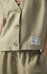 WOMEN'S JACKET LANOW - OAK