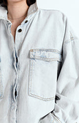 WOMEN'S SHIRT JOYBIRD - WINTER BLEACHED