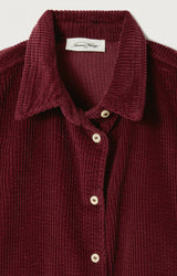 WOMEN'S SHIRT PADOW SS - BETTERAVE VINTAGE
