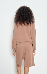 WOMEN'S SHORTS ATUBAY - CHOCOLATE