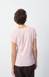 WOMEN'S T-SHIRT JACKSONVILLE - GUIMAUVE VIN