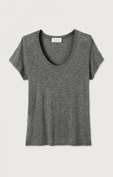 WOMEN'S T-SHIRT JACKSONVILLE SS - CHARCOAL MELANGE