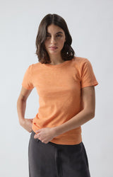 WOMEN'S T-SHIRT SONOMA SS - ABRICOTINE VINTAGE