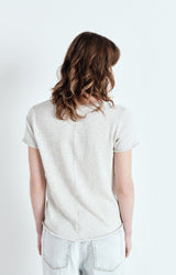 WOMEN'S T-SHIRT SONOMA SS - POLAIRE CHINE