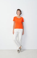 WOMEN'S T-SHIRT SS GAMIPY - ORANGE