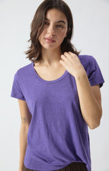 WOMEN'S T-SHIRT SS JACKSONVILLE - MYRTILLE VINTAGE