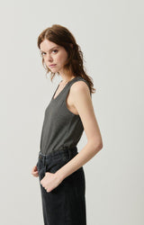 WOMEN'S TANK TOP JACKSONVILLE - MELANGE CHARCOAL