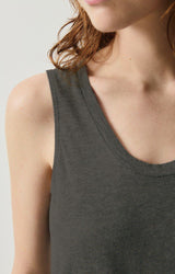 WOMEN'S TANK TOP JACKSONVILLE - MELANGE CHARCOAL
