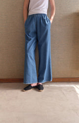 WOMEN'S TROUSERS IZEWAY - MEDIUM BLUE