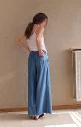 WOMEN'S TROUSERS IZEWAY - MEDIUM BLUE