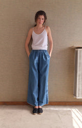 WOMEN'S TROUSERS IZEWAY - MEDIUM BLUE