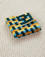 Weave Pattern Towels - Yellow Weave Hand Towel