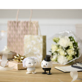 Wedding Bride & Groom White