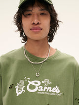 Where the Corn Pops - Off-Green