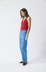 Women's balloon jeans Pusway - WATTERFALL