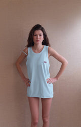 Women's tank top Pymaz - VINTAGE BABY BLUE