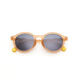 JUNIOR+ Oval Sunglasses-Sand beige