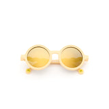 KIDS Round Sunglasses-Desert Sand